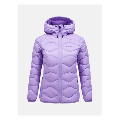 Bunda peak performance w helium down hood jacket bougainvillea