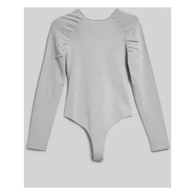 Svetr karl lagerfeld evening knit body silver lurex