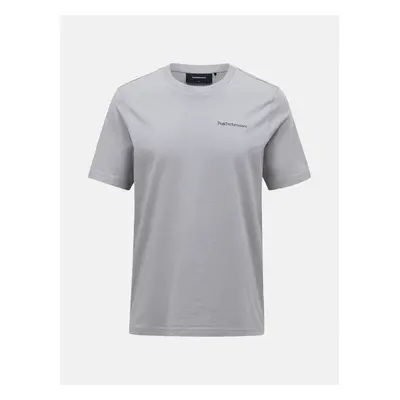 Tričko peak performance m original small logo tee soud mist