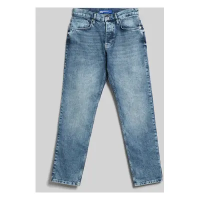 Džíny karl lagerfeld jeans klj tapered denim visual dark blue