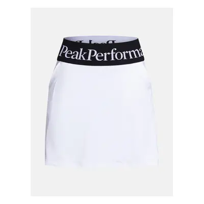 Sukně peak performance w turf skirt white