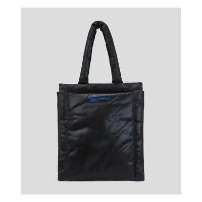 Kabelka karl lagerfeld jeans modern blur coated denim tote washed black