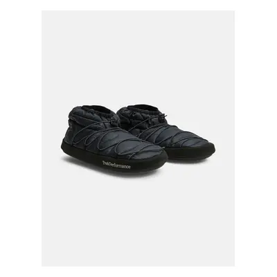 Pantofle peak performance helium down slippers black/grey melange