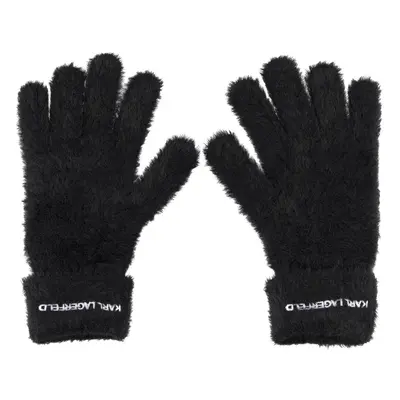 Rukavice karl lagerfeld k/essential soft glove black