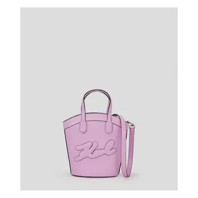 Kabelka karl lagerfeld k/signature tulip sm tote violetta