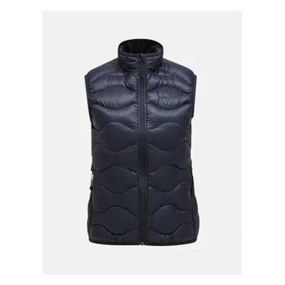 Vesta peak performance w helium down vest black/grey melange