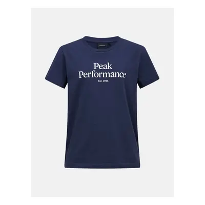 Tričko peak performance jr original tee blue shadow