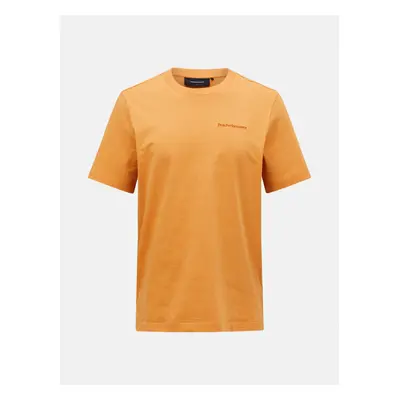 Tričko peak performance m original small logo tee desert blow