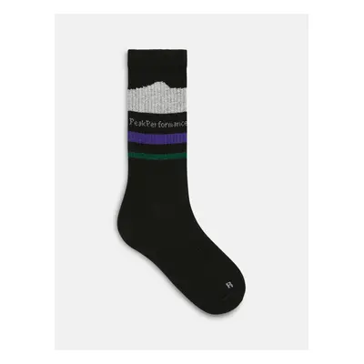 Ponožky peak performance graph sock black