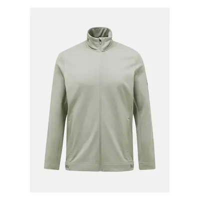 Mikina peak performance m rider tech zip jacket limit green