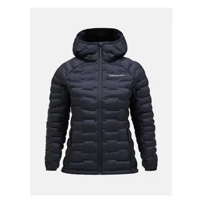 Bunda peak performance w argon light hood jacket black/grey melange