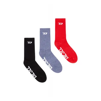 Ponožky diesel skm-ray-threepack socks multicolor10