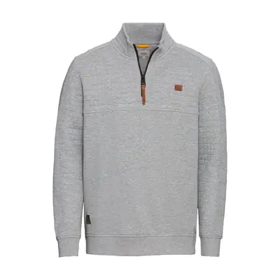 Mikina camel active sweatshirt stone gray