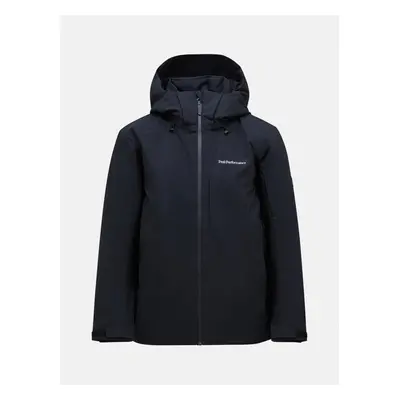 Bunda peak performance m maroon jacket black/grey melange