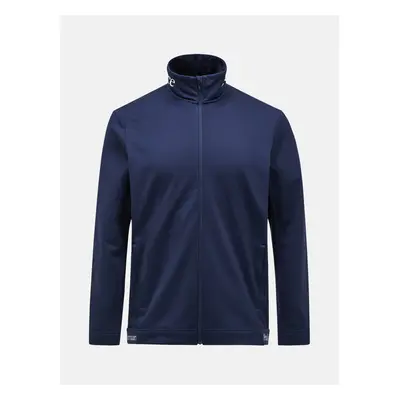 Mikina peak performance m rider tech zip jacket blue shadow