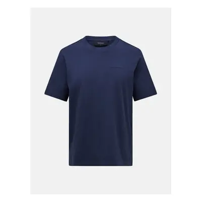 Tričko peak performance m original small logo tee blue shadow