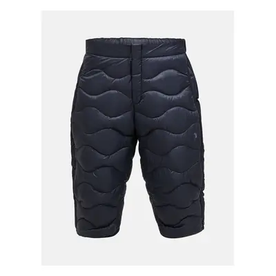 Šortky peak performance helium down shorts black/grey melange