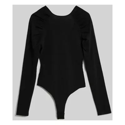 Svetr karl lagerfeld evening knit body black lurex