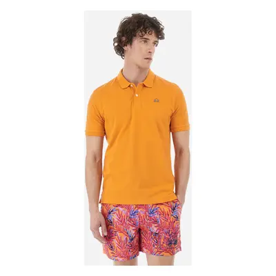 Polokošile la martina man polo s/s piquet stretch celosia orange