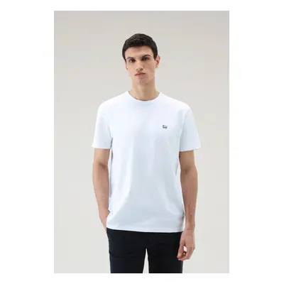 Tričko woolrich sheep tee bright white