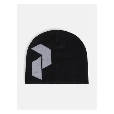 Čepice peak performance embo hat black/grey melange