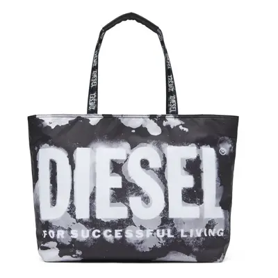 Taška diesel rave tote ns x shopping bag black