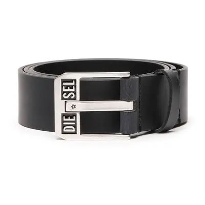 Opasek diesel diesel logo bluestar ii belt black/argento america