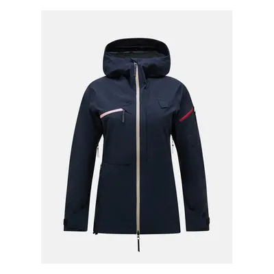 Bunda peak performance w alpine gore-tex jacket salute blue/ombre blue