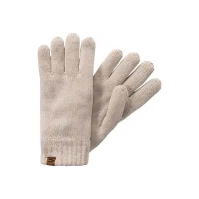 Rukavice camel active knitted gloves almond