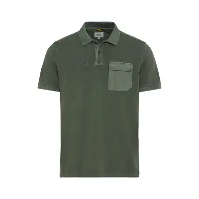 Polokošile camel active polo 1/2 arm leaf green