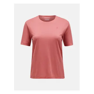 Tričko peak performance w delta ss tee trek pink