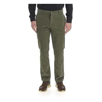 Kalhoty la martina man trousers corduroy grape leaf