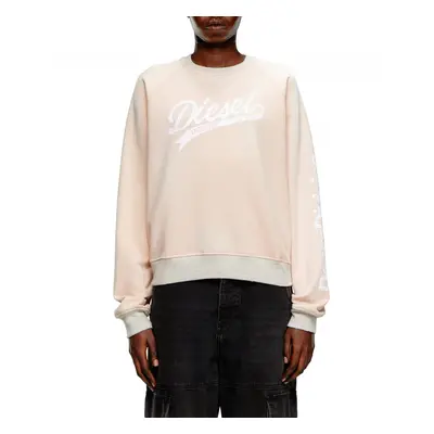 Mikina diesel f-thecle sweat-shirt rose smoke