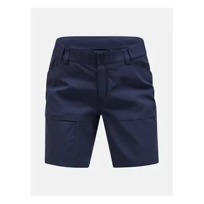 Šortky peak performance w iconiq shorts blue shadow