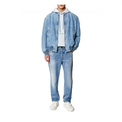 Džíny diesel d-finitive trousers blue denim