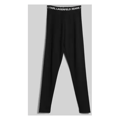 Legíny karl lagerfeld jeans klj legging black