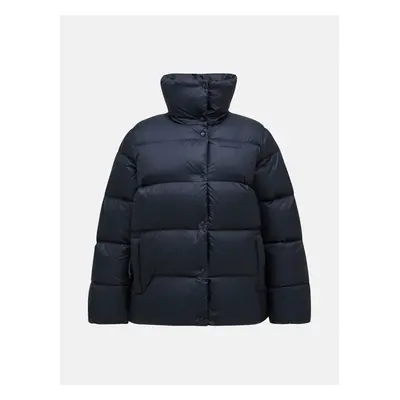 Bunda peak performance w down puffer black/grey melange