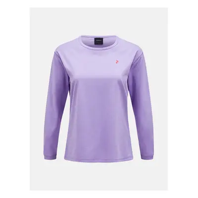 Tričko peak performance w trail ls bougainvillea