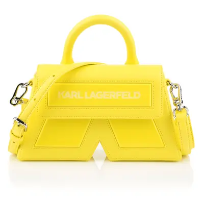 Kabelka karl lagerfeld ikon/k cb leather smile yellow