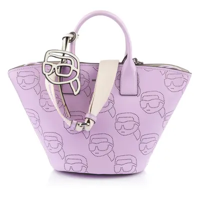 Kabelka karl lagerfeld k/ikonik 2.0 perforated tote violetta