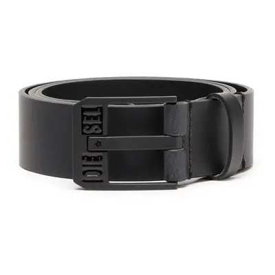 Opasek diesel diesel logo bluestar ii belt black/black