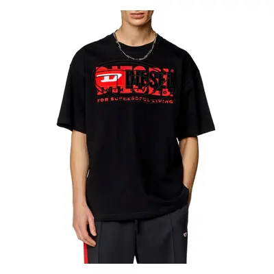 Tričko diesel t-boxt t-shirt black4