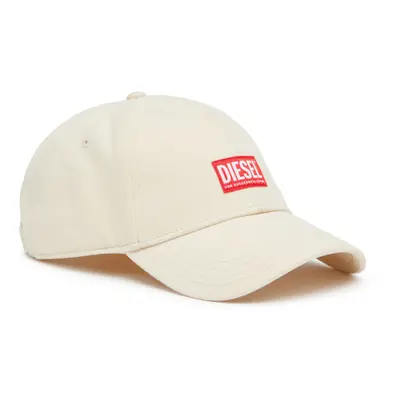 Kšiltovka diesel corry-jacq-wash hat white asparagus