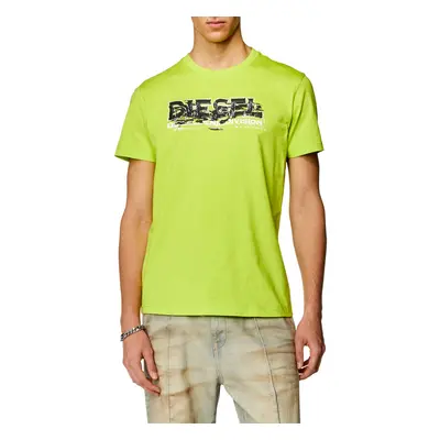 Tričko diesel t-diegor-k70 t-shirt acid lime