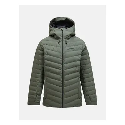 Bunda peak performance m frost ski jacket pine needle/black