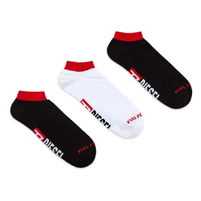 Ponožky diesel skm-gost-threepack socks black