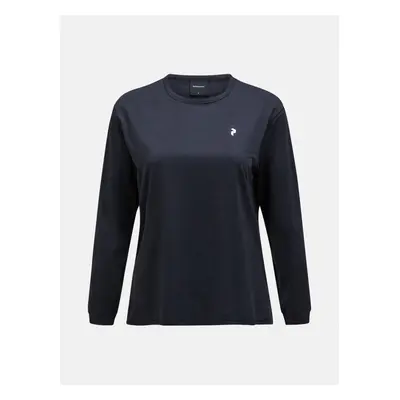 Tričko peak performance w trail ls black