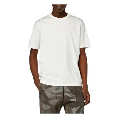 Tričko diesel t-must-slits-n2 t-shirt off white