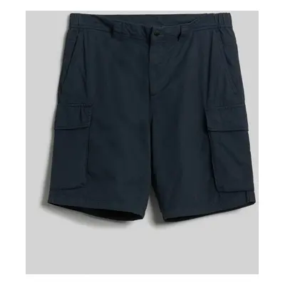 Šortky woolrich gabardine cargo short melton blue