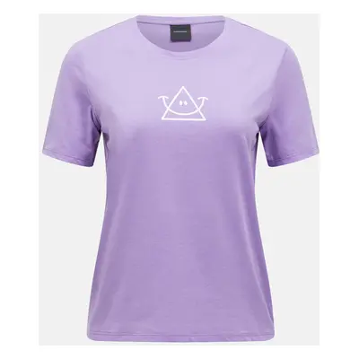 Tričko peak performance w explore graphic tee bougainvillea